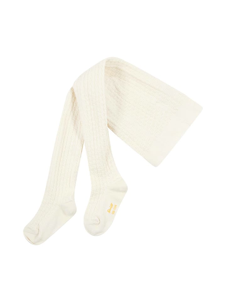 Steiff Rajstopy w kolorze kremowym rozmiar: 116