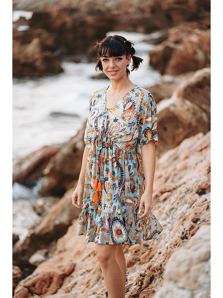 Isla Bonita by SIGRIS Sukienka ze wzorem rozmiar: M