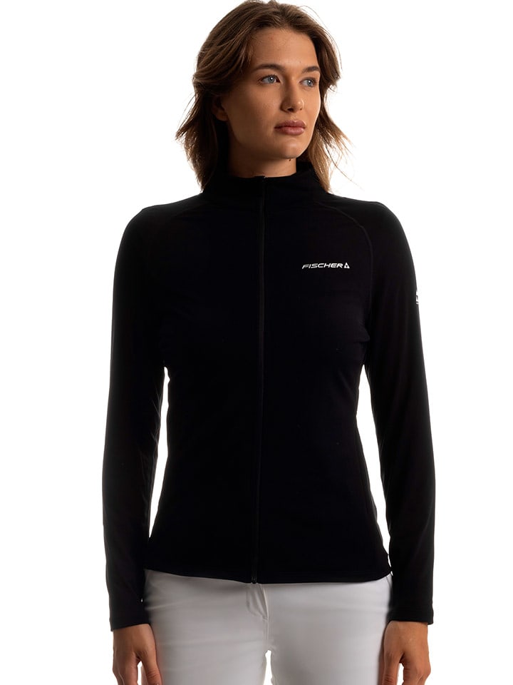 Fischer Kurtka polarowa w kolorze czarnym rozmiar: L