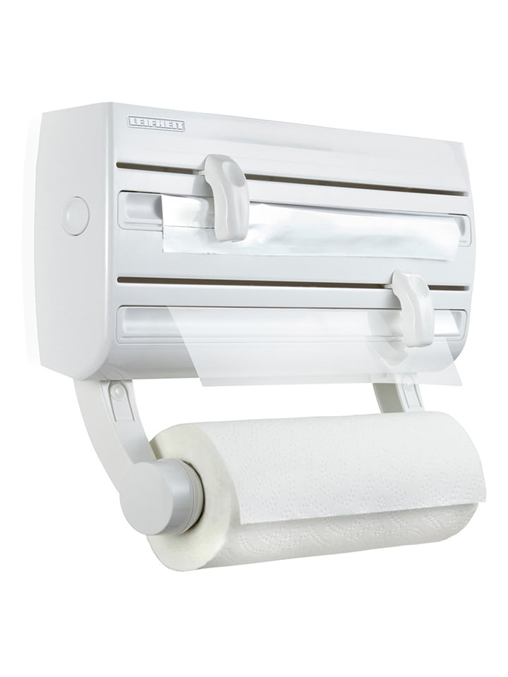 Leifheit Uchwyt ścienny "Parat F2" w kolorze białym - 39,5 x 31 x 7,5 cm rozmiar: onesize