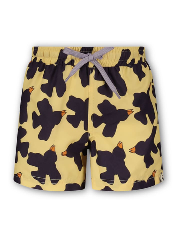 The New Chapter Szorty kąpielowe "Vic" w kolorze złoto-granatowym rozmiar: 122/128