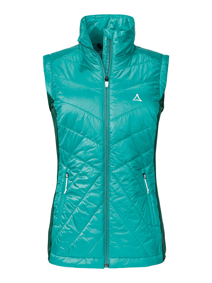 Schöffel Kamizelka hybrydowa "Stams" w kolorze turkusowym rozmiar: 40