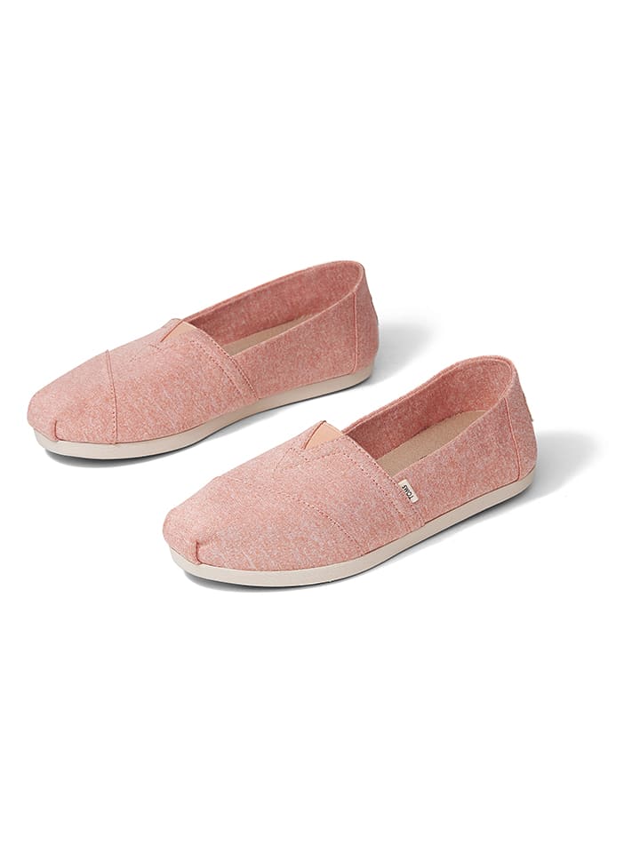 TOMS Slippersy w kolorze szaroróżowym rozmiar: 36