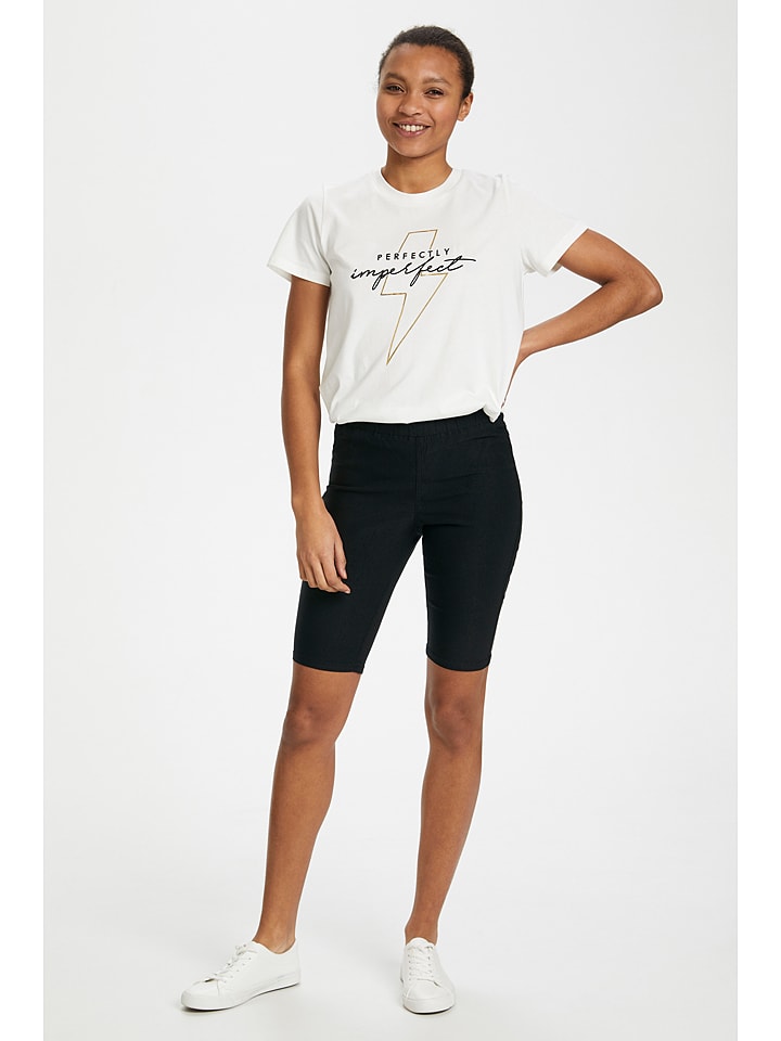 Kaffe Legginsy w kolorze czarnym rozmiar: 38