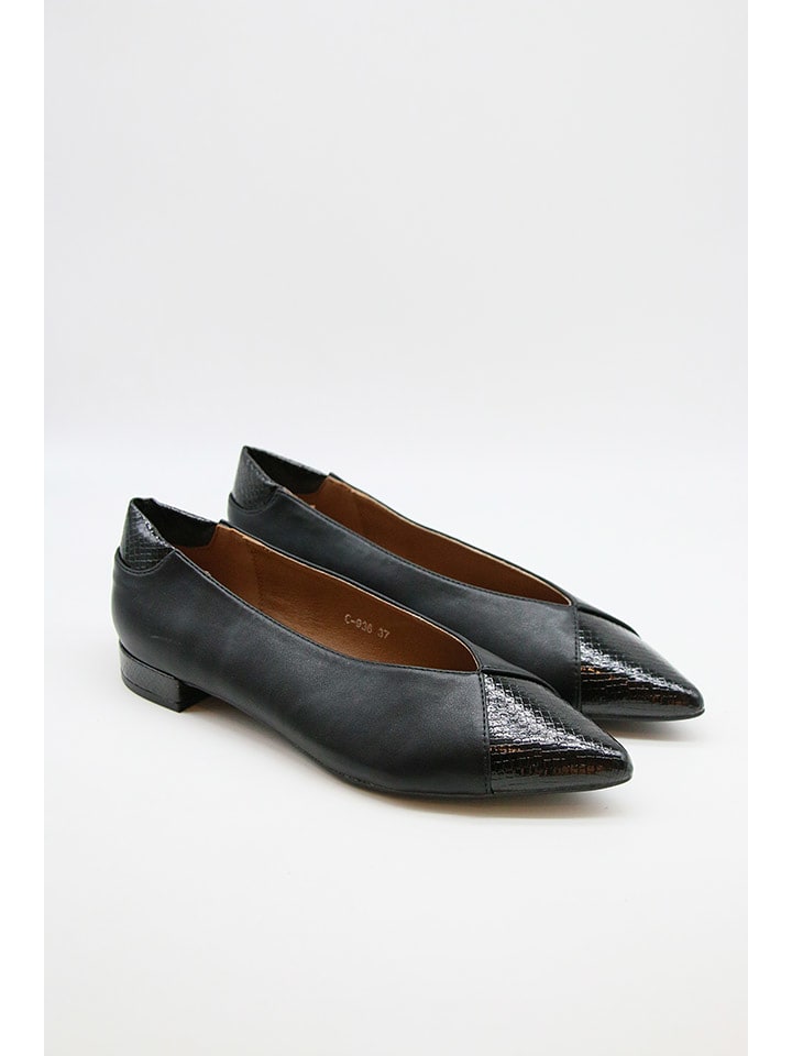 Bellucci Baleriny w kolorze czarnym rozmiar: 38