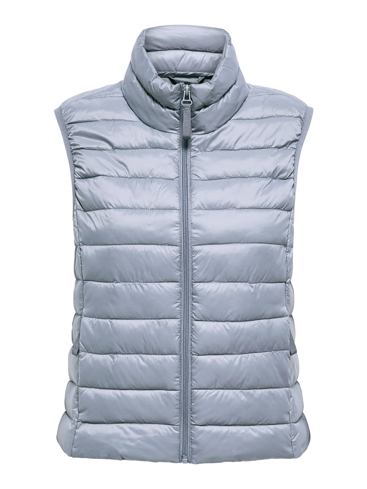 ONLY Kamizelka pikowana w kolorze błękitnym rozmiar: L-50/52