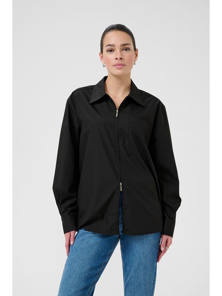 Kaffe Bluzka w kolorze czarnym rozmiar: 42