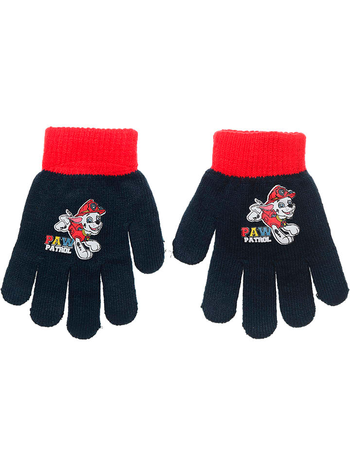 Paw Patrol Rękawiczki "Psi patrol" w kolorze granatowym rozmiar: onesize