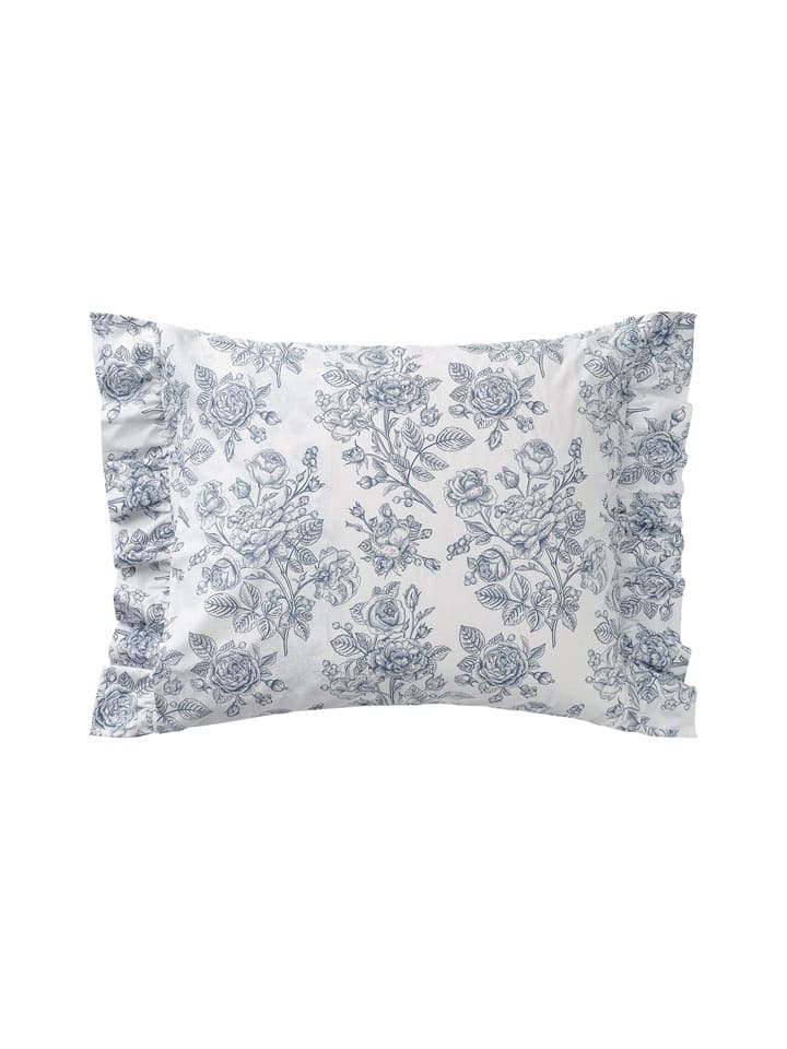 Ellos Home Poszewka "Avery" w kolorze niebieskim na poduszkę rozmiar: 50x60 cm