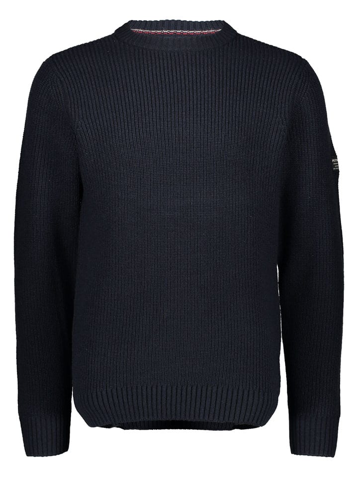 Petrol Industries Sweter w kolorze granatowym rozmiar: 3XL