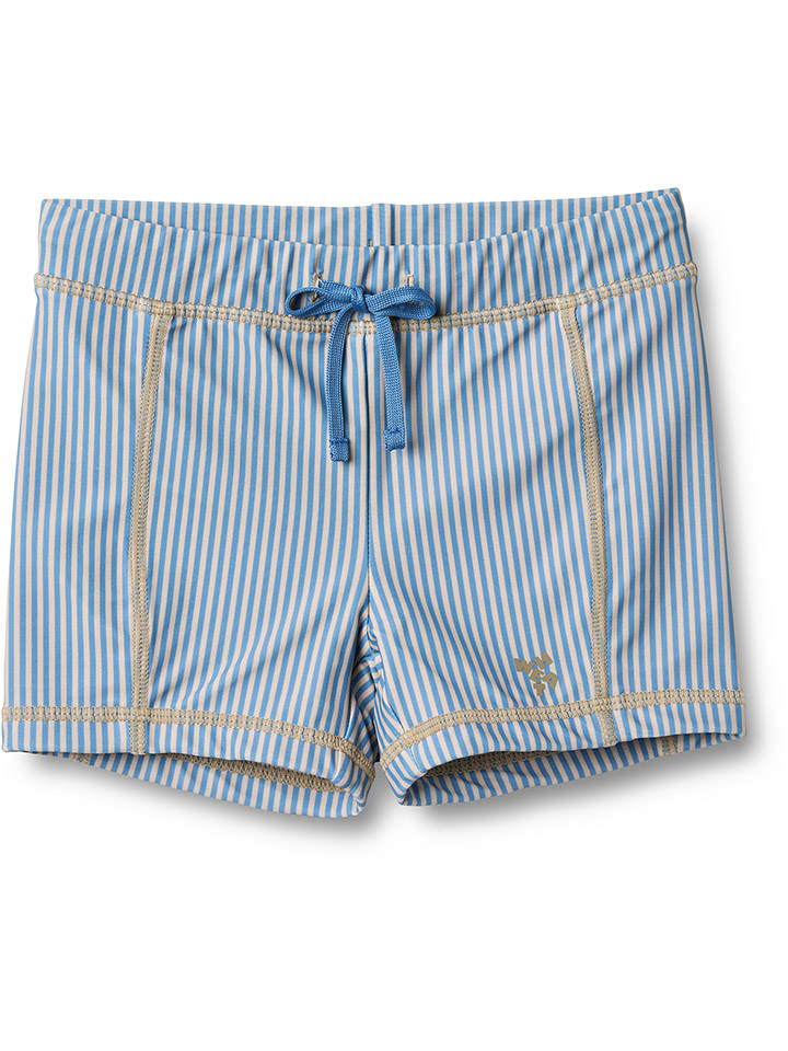 Wheat Szorty kąpielowe "Ulrik" w kolorze błękitnym rozmiar: 116