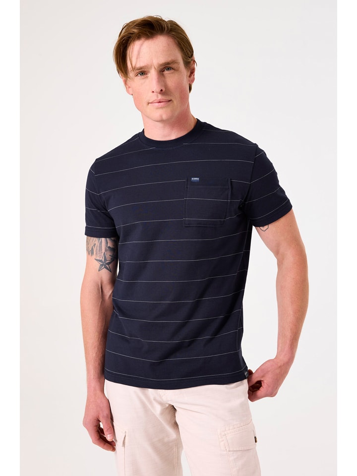 Garcia Koszulka w kolorze granatowym rozmiar: XXL