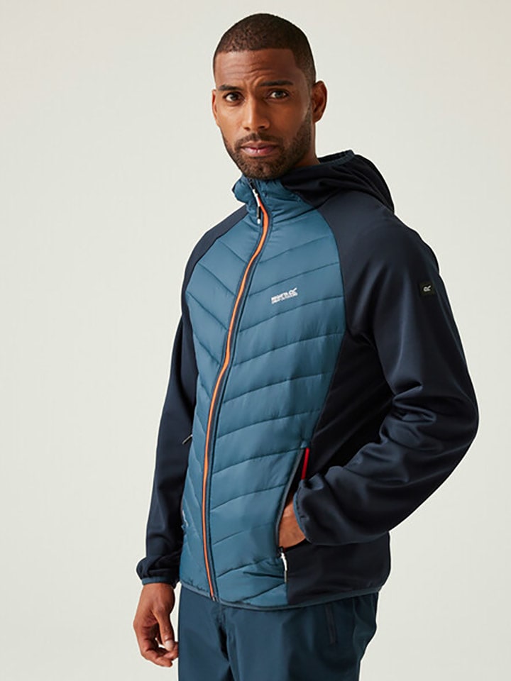 Regatta Kurtka hybrydowa "Andreson VIII" w kolorze niebiesko-granatowym rozmiar: M