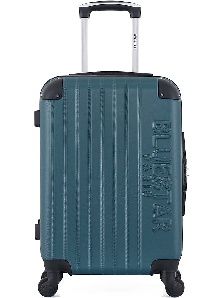 BlueStar Walizka "Bucarest" w kolorze morskim - 35 x 55 x 21 cm rozmiar: onesize