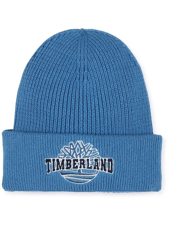Timberland Czapka beanie w kolorze niebieskim rozmiar: 116-152