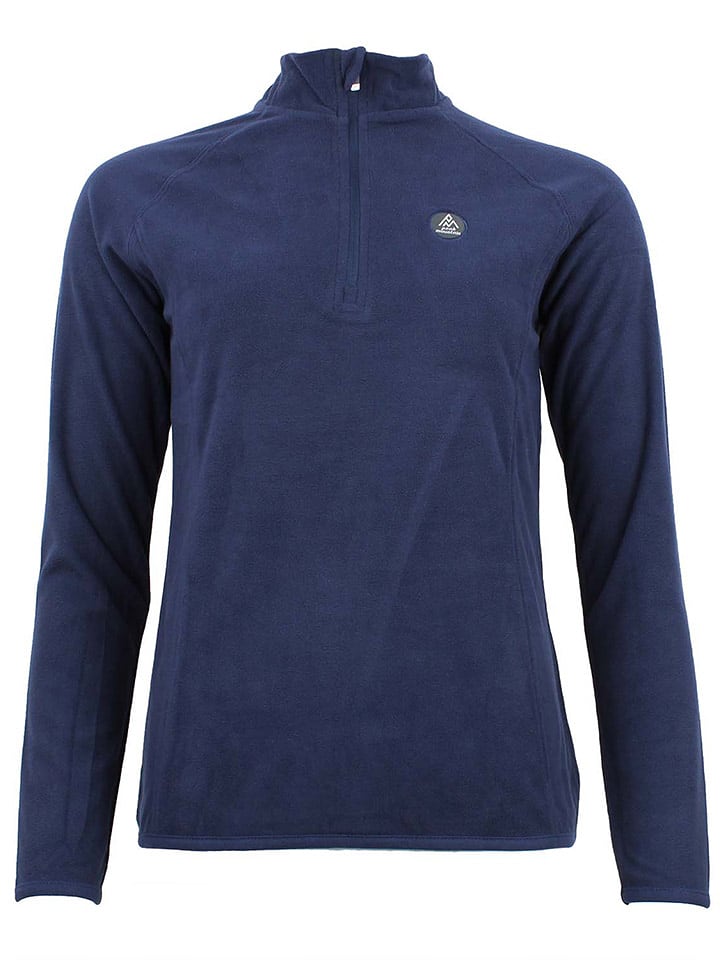 Peak Mountain Bluza polarowa "Afinor" w kolorze granatowym rozmiar: L