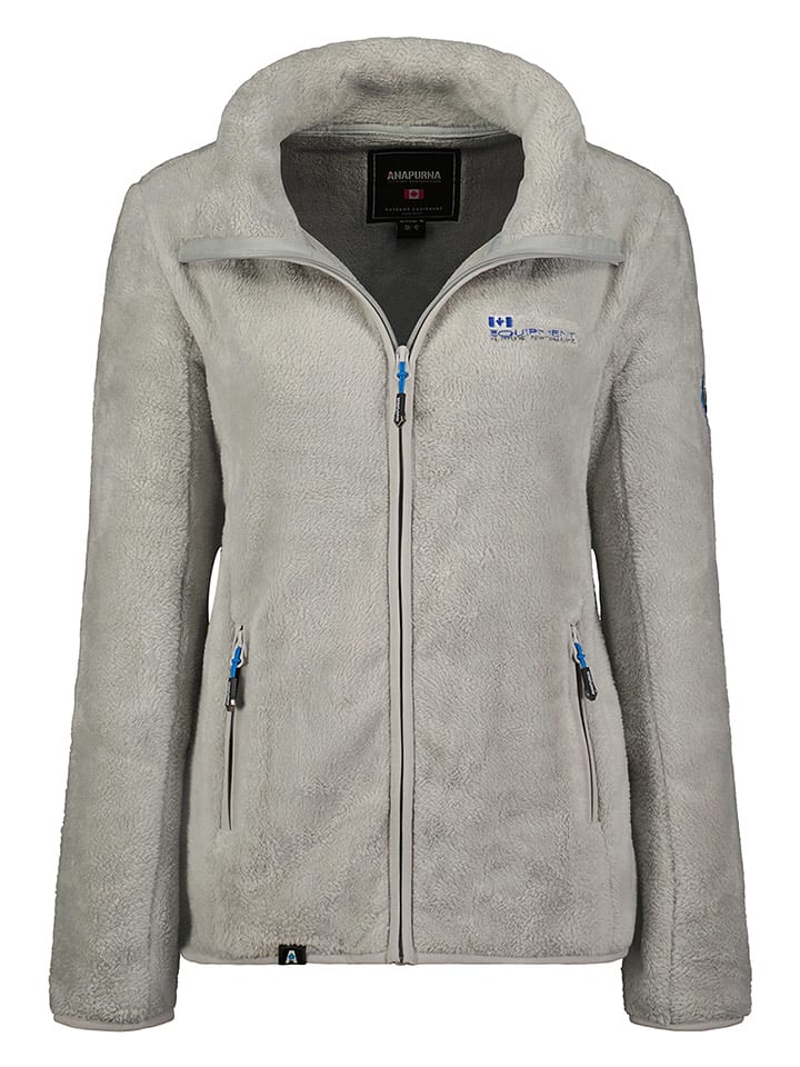 ANAPURNA Kurtka polarowa "Uniquana" w kolorze szarym rozmiar: XXL