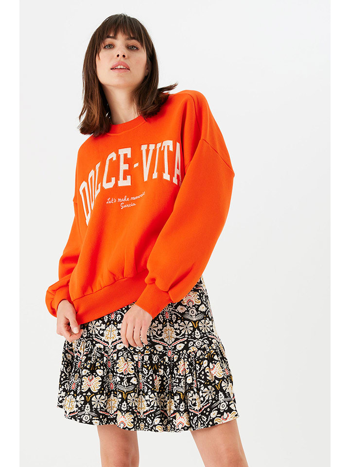 Garcia Spódnica w kolorze czarnym ze wzorem rozmiar: M