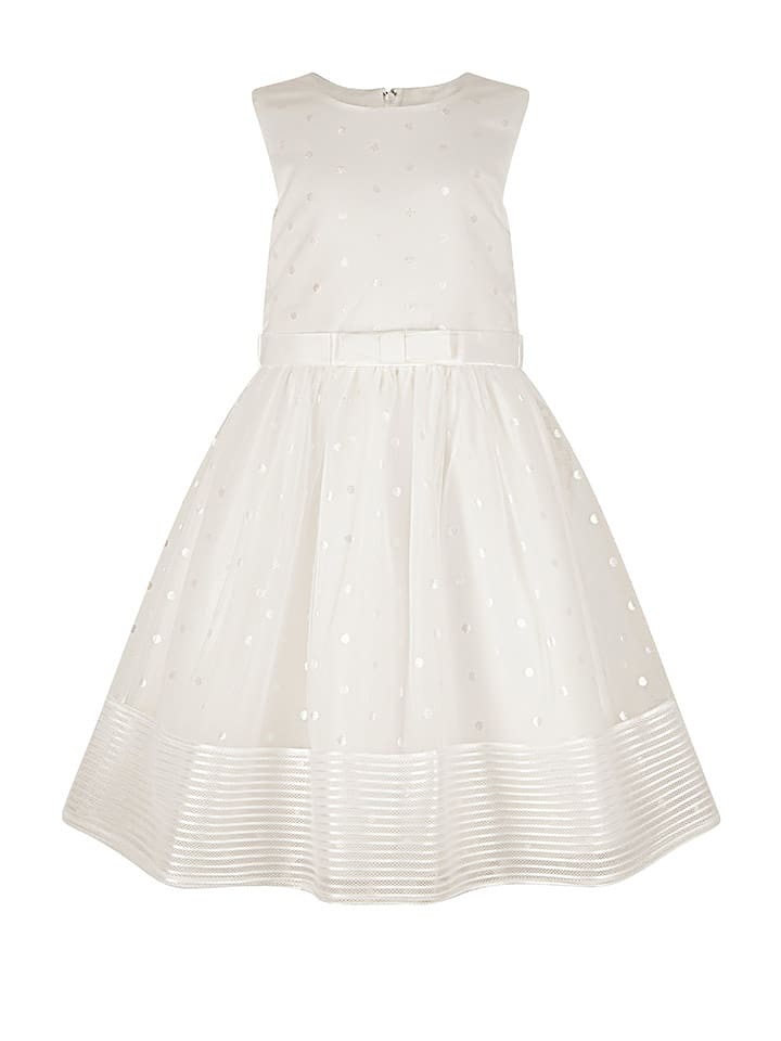 happy girls by Eisend Sukienka w kolorze kremowym rozmiar: 146