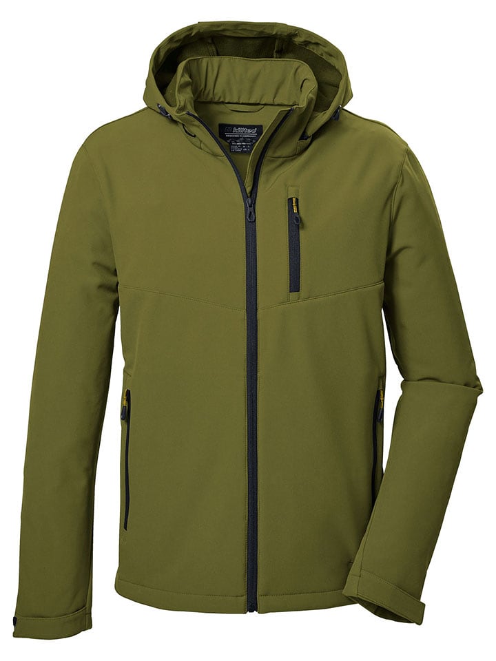Killtec Kurtka softshellowa "KOW 92" w kolorze zielonym rozmiar: XXL