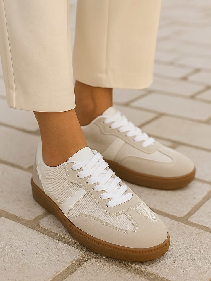 Bellucci Sneakersy w kolorze beżowo-białym rozmiar: 41