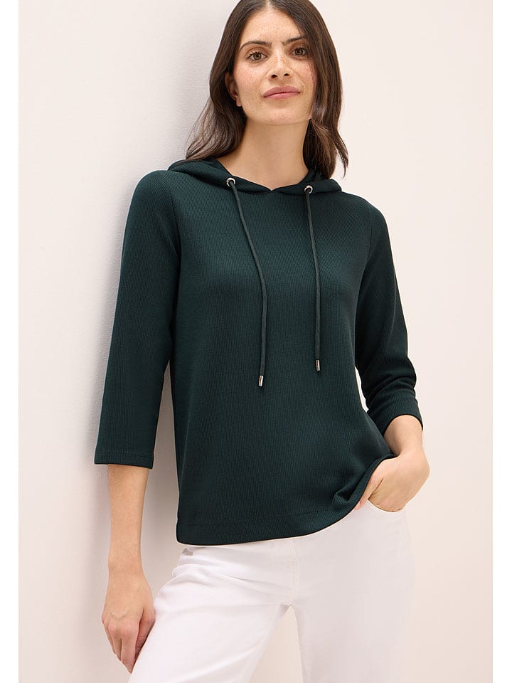 Cecil Bluza w kolorze ciemnozielonym rozmiar: M