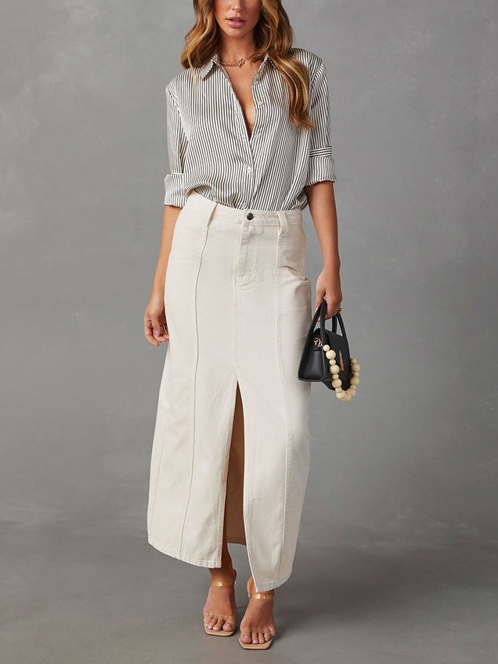 LA Angels Bluzka w kolorze czarno-białym rozmiar: L