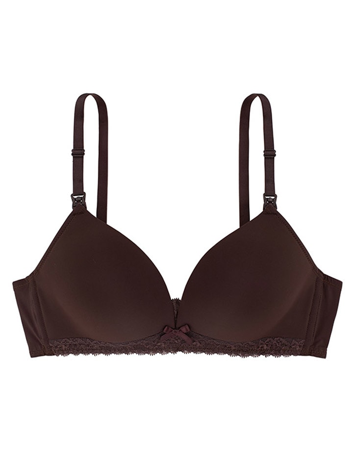 Dorina Biustonosz "May" w kolorze ciemnobrązowym z funkcją karmienia rozmiar: 90B