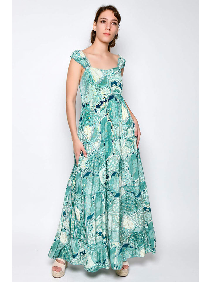 H.H.G. Sukienka w kolorze turkusowym rozmiar: L