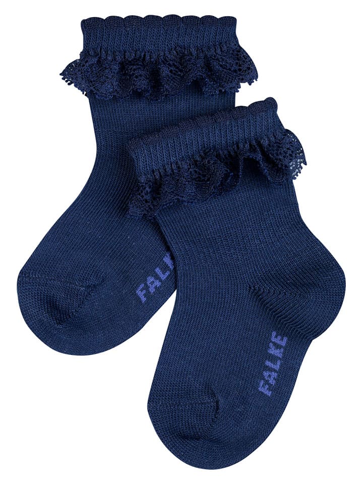 Falke Skarpety w kolorze granatowym rozmiar: 80/92