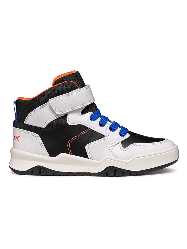Geox Sneakersy "Perth" w kolorze biało-czarnym rozmiar: 37
