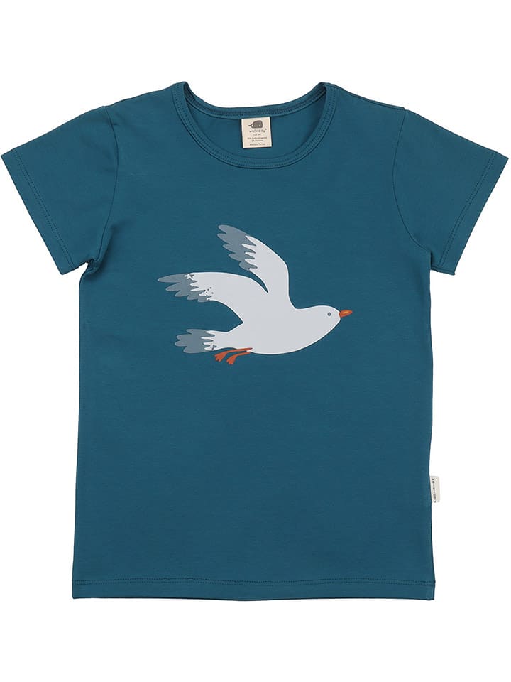 Walkiddy Koszulka w kolorze niebieskim rozmiar: 104