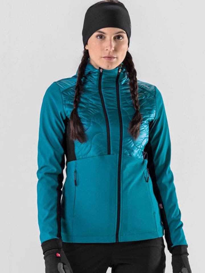 Löffler Kurtka hybrydowa "Grace" w kolorze turkusowym rozmiar: 40