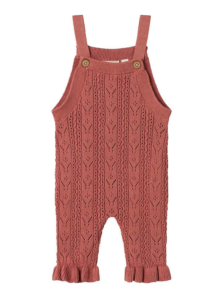 Lil Atelier Kombinezon "Kajsa" w kolorze ciemnoczerwonym rozmiar: 56