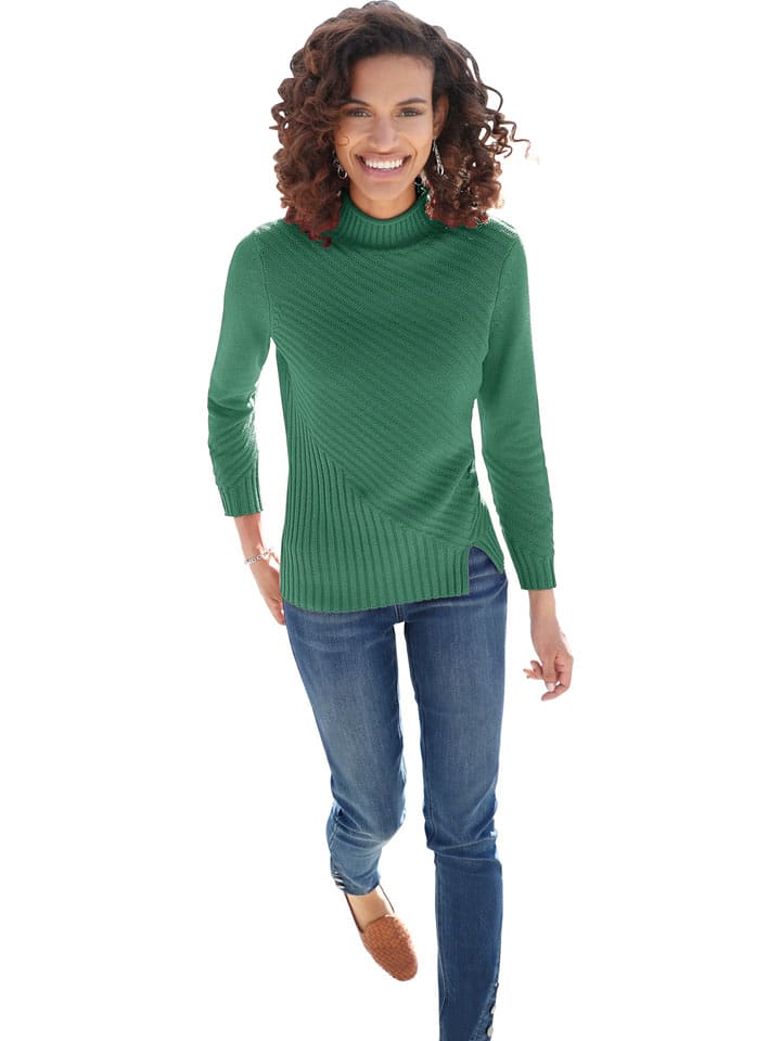 WITT WEIDEN Sweter w kolorze zielonym rozmiar: 36