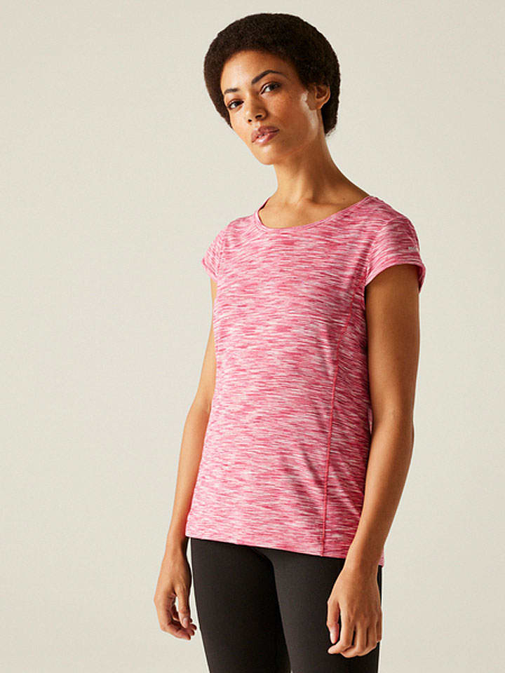 Regatta Koszulka funkcyjna "Hyperdimension II" w kolorze różowym rozmiar: 38