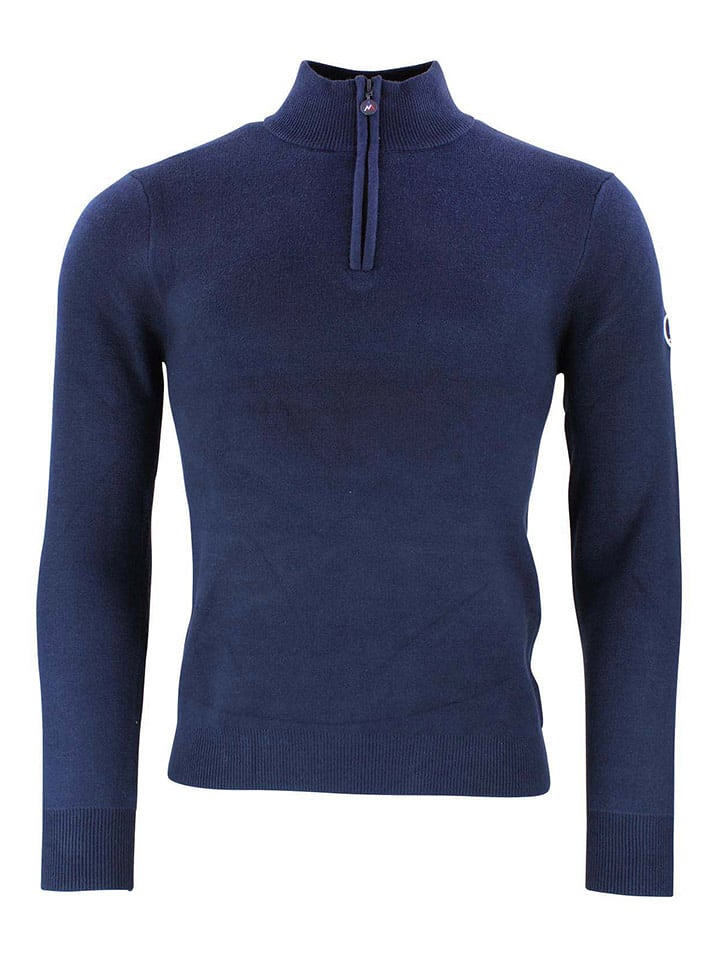 Peak Mountain Sweter "Charlito" w kolorze granatowym rozmiar: L