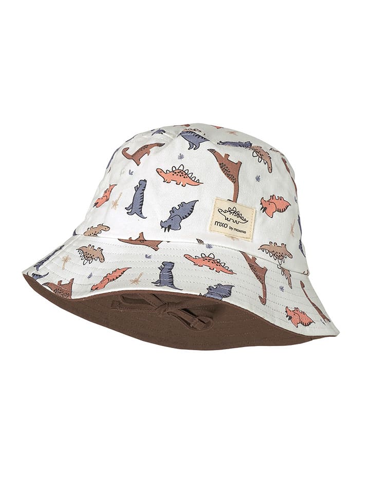 MaxiMo Kapelusz "Dino" w kolorze kremowo-brązowym rozmiar: 51 cm