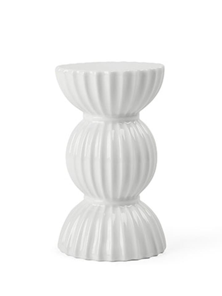 LYNGBY Świecznik "Tura" w kolorze białym - Ø 14 cm rozmiar: onesize