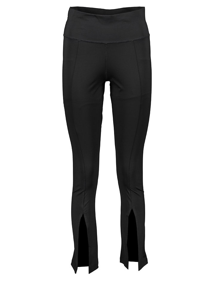 adidas Legginsy "Open Hem" w kolorze czarnym rozmiar: XS