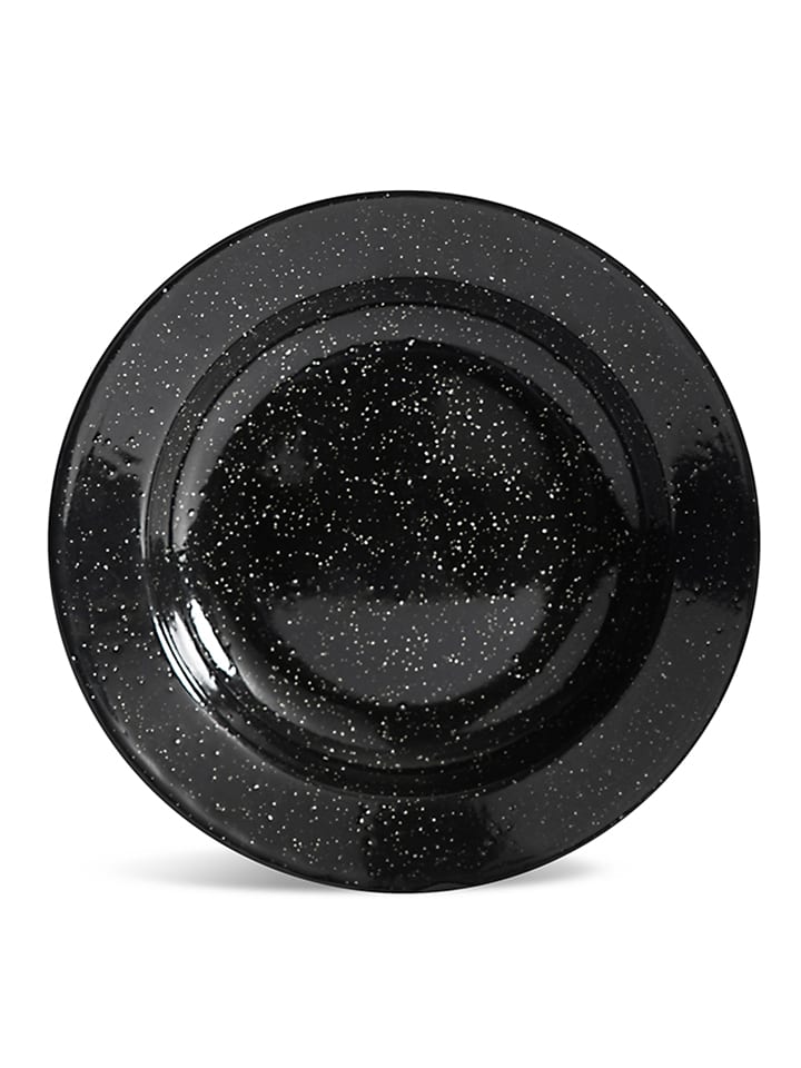 Sagaform Talerzyk deserowy "Doris" w kolorze czarnym - Ø 20 cm rozmiar: onesize