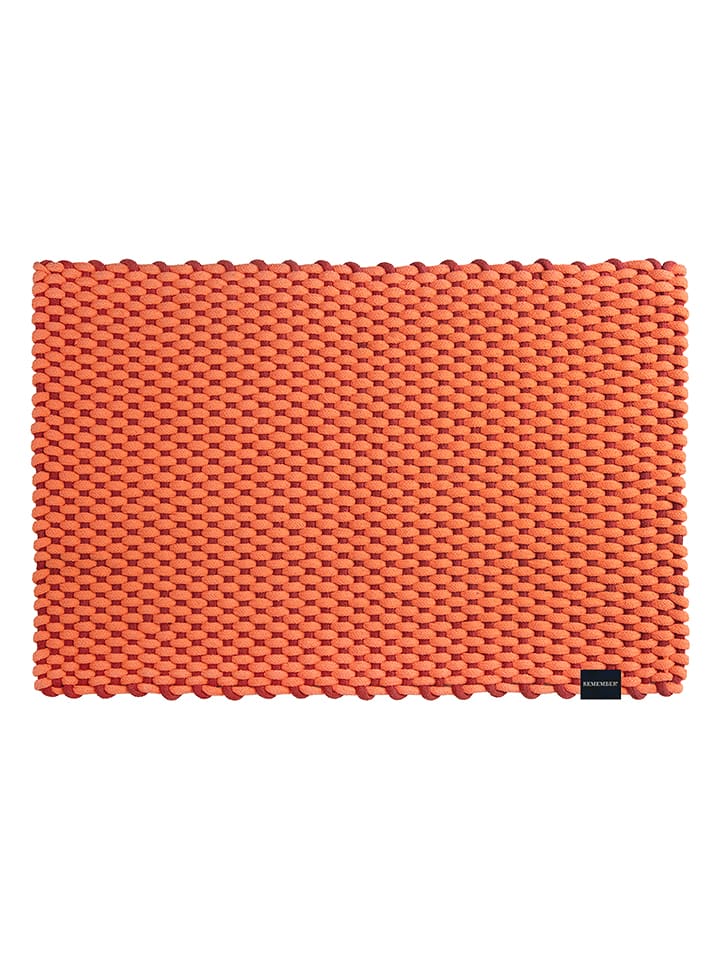 Remember Wycieraczka "Lida" w kolorze koralowym - 90 x 58 cm rozmiar: onesize