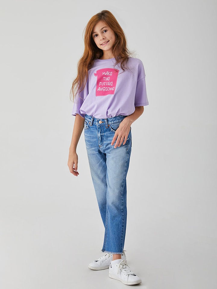 LTB Dżinsy "Oliva G" - Regular fit - w kolorze niebieskim rozmiar: 170