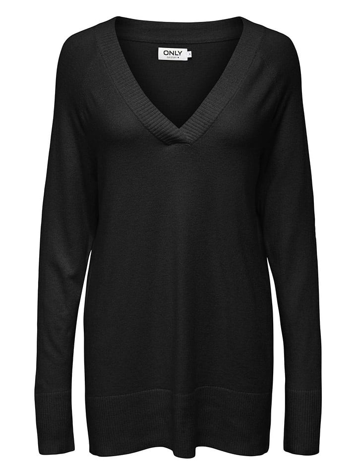 ONLY Sweter w kolorze czarnym rozmiar: XS
