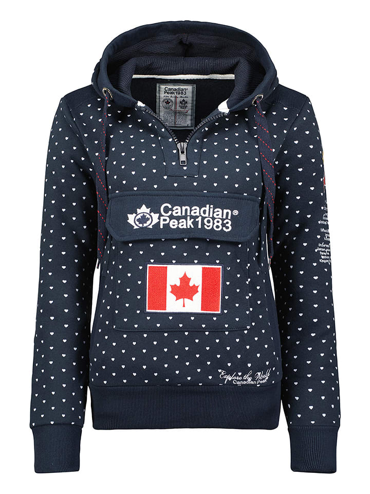 Canadian Peak Bluza "Gyrelle" w kolorze granatowym rozmiar: L