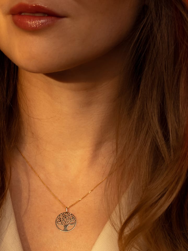 OR ÉCLAT Złota zawieszka "Arbre magique" rozmiar: onesize