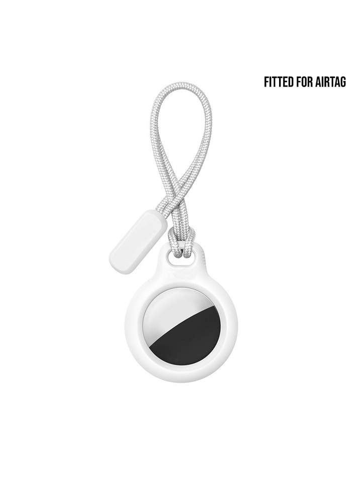 SmartCase Pasek w kolorze białym na AirTag rozmiar: onesize