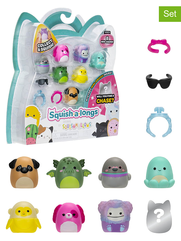 Squishmallows 8-częściowy zestaw Squishmallows - 6+ rozmiar: onesize
