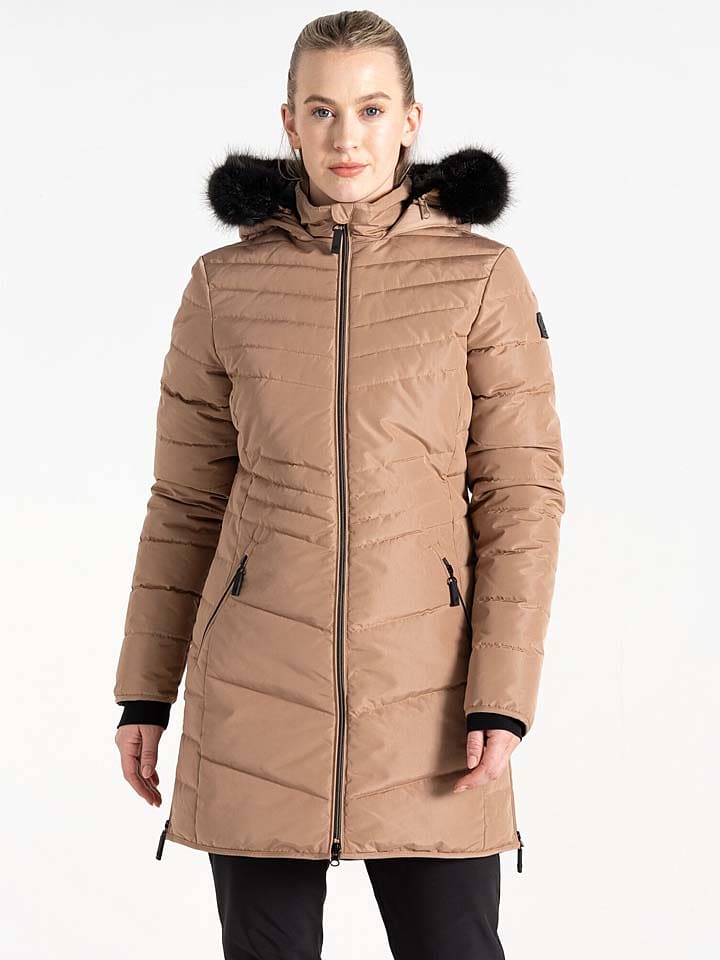 Dare 2b Płaszcz pikowany "Striking IIII" w kolorze beżowym rozmiar: 40