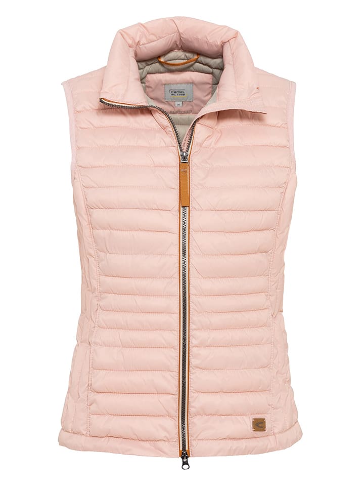 Camel Active Kamizelka pikowana w kolorze jasnoróżowym rozmiar: 46